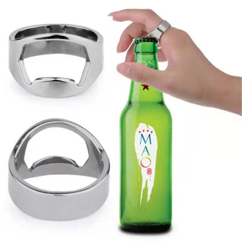 Soap Making Jug - Mini Dosenöffner Edelstahl Flaschenöffner Ring-form Flasche