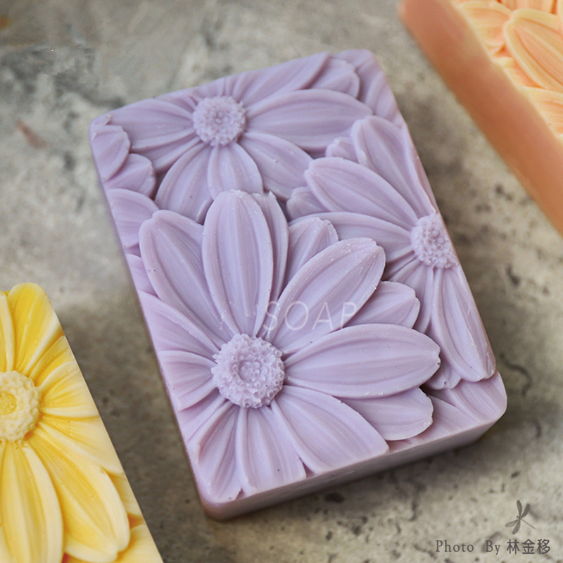 Soap Making Books - Neueste!! !3d Elegante Sonnenblume Seife Form