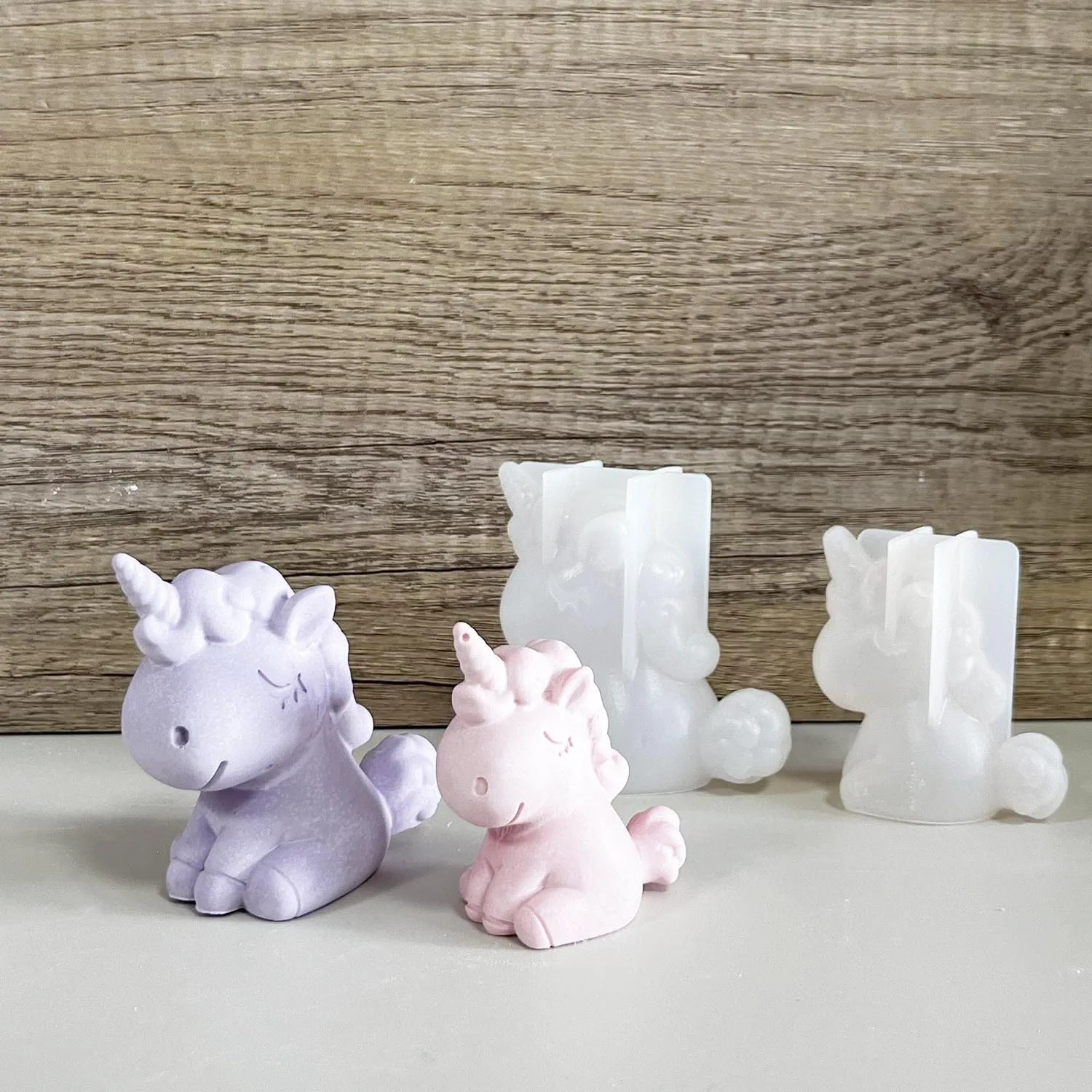 Soap Making Vendors - 3D Geometrische Silikon Einhorn Katze Hirsch