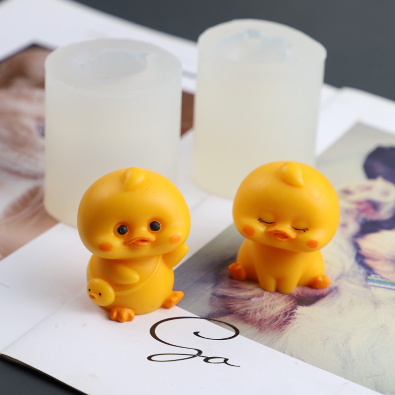 Soap Making Business - 3D Lächeln Ente Silikon Kerze Formen