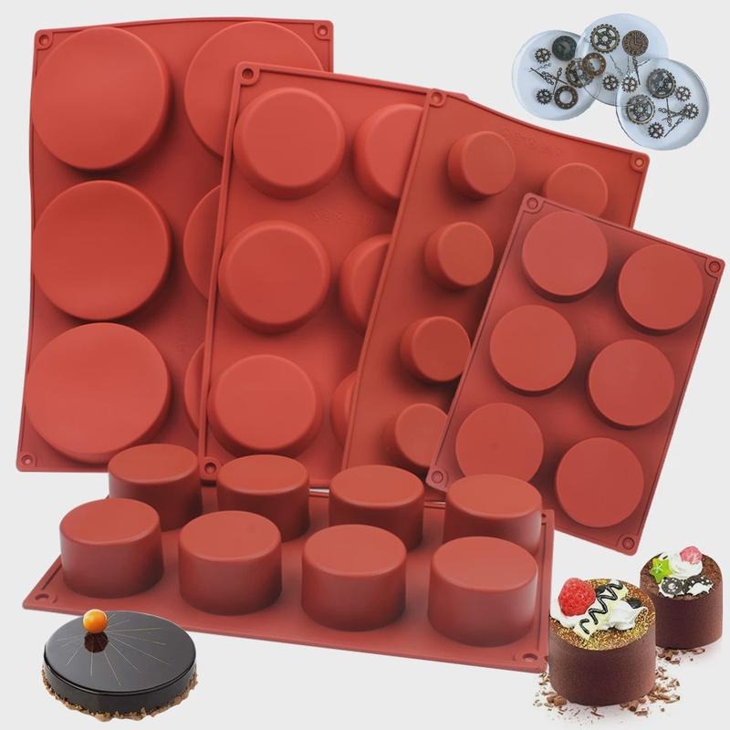 Soap Making Business - Runde Silikon-Seifenform DIY Handgemachtes Seifenherstellungswerkzeug Silikonform