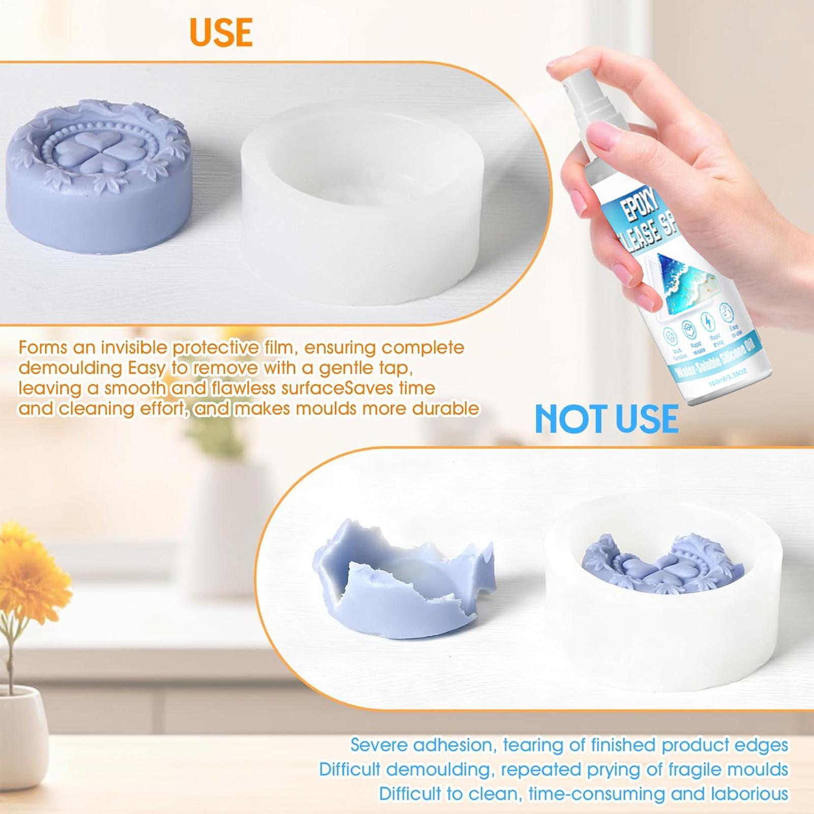 Silikon-Trennspray Epoxid-Tren – Soap Making Vendors Bewertung und Preis