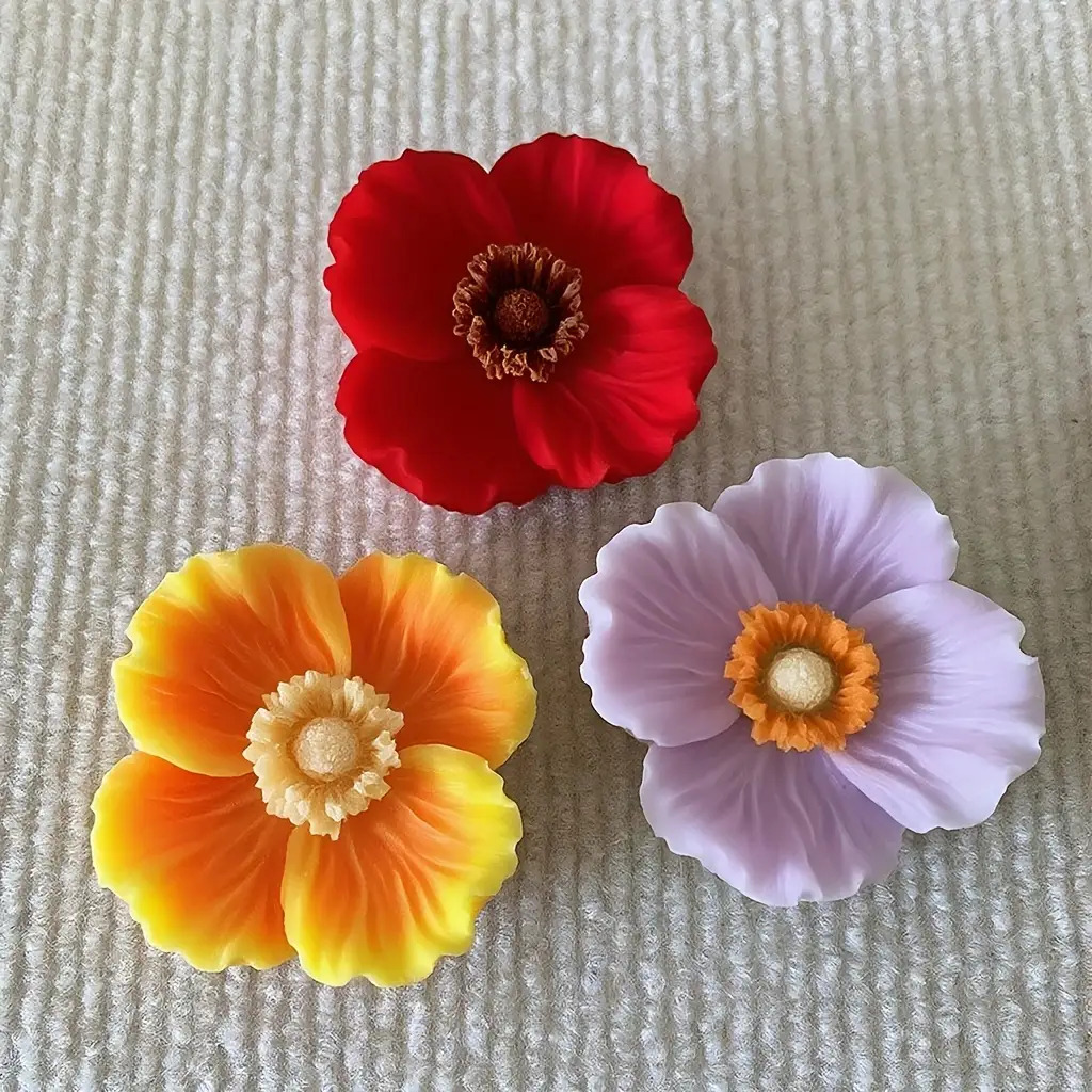 Blumen-Silikonform für Kerzen, – Soap Making Gifts Bewertung und Preis