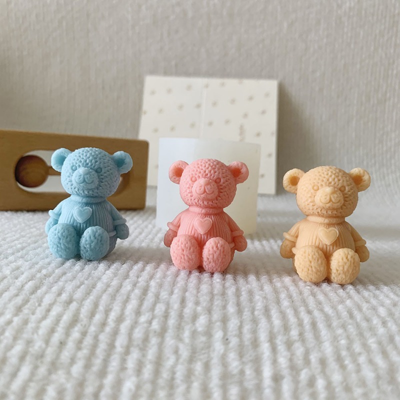 Mini Liebe Bär Kerze Silikon F – Soap Making Business Bewertung und Preis