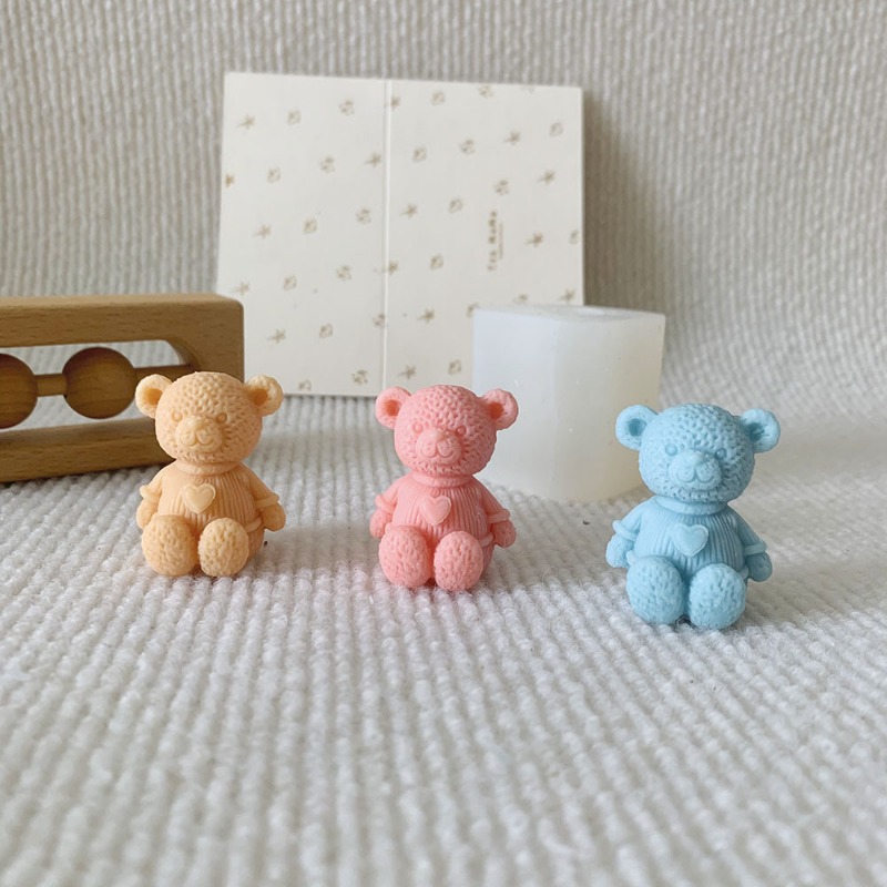 Mini Liebe Bär Kerze Silikon F – Soap Making Business Bewertung und Preis