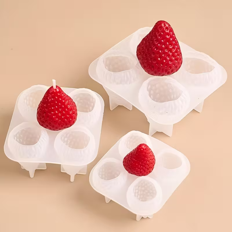 Erdbeer-Silikonform für DIY Ar – Soap Making Gifts Bewertung und Preis