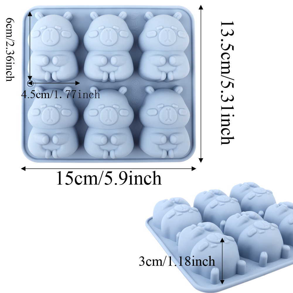 1 Silikon-Kuchenform in Form e – Soap Making Vendors Bewertung und Preis