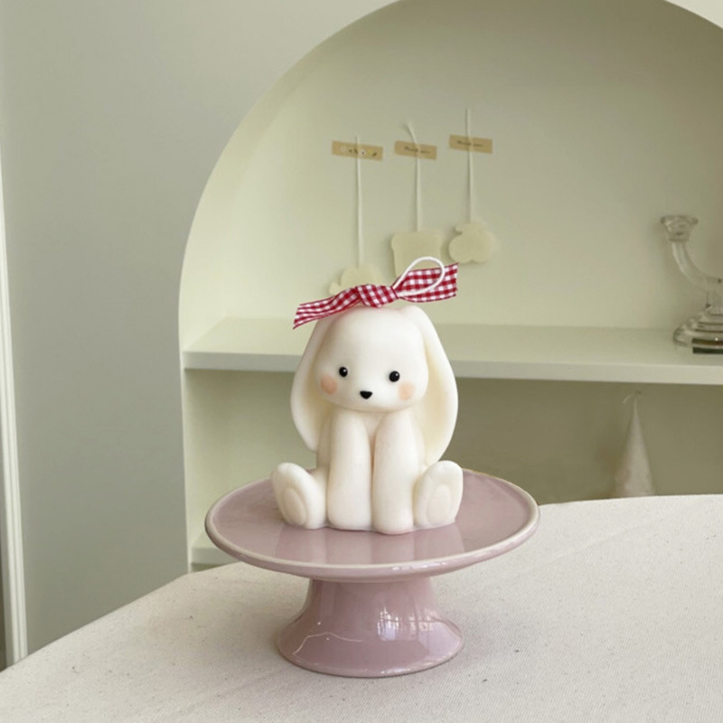 Sitzende Kaninchen-Silikon-Ker – Soap Making Gifts Bewertung und Preis