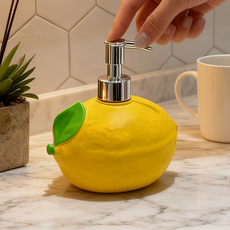 Niedlicher Zitronenförmiger Ha – Soap Making Jug Bewertung und Preis