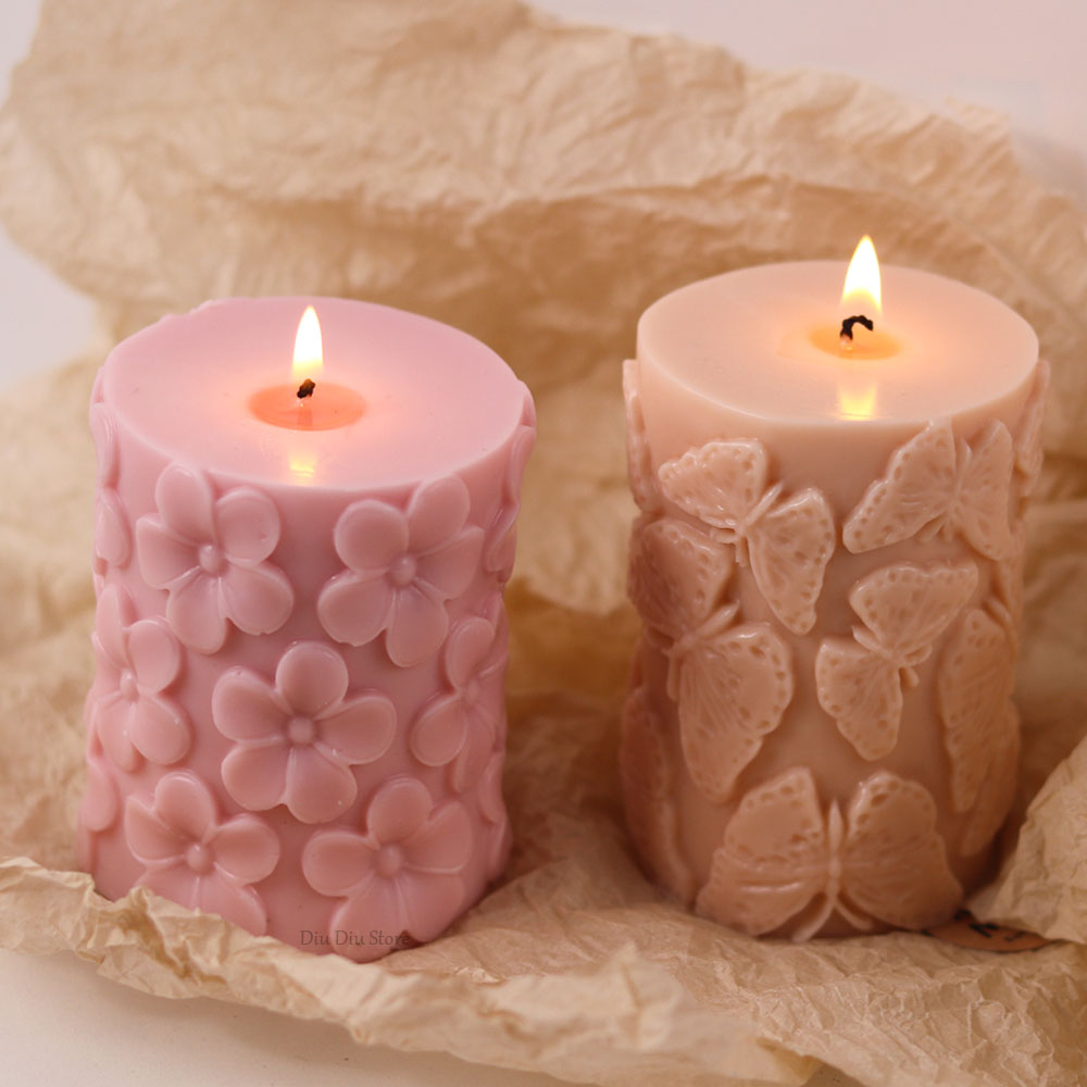 Blume Schmetterling Säulenförm – Soap Making Business Bewertung und Preis