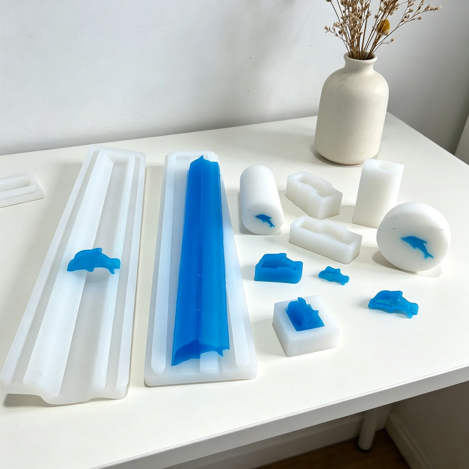 1 Set Delphinförmige Lange Röh – Soap Making Youtube Bewertung und Preis