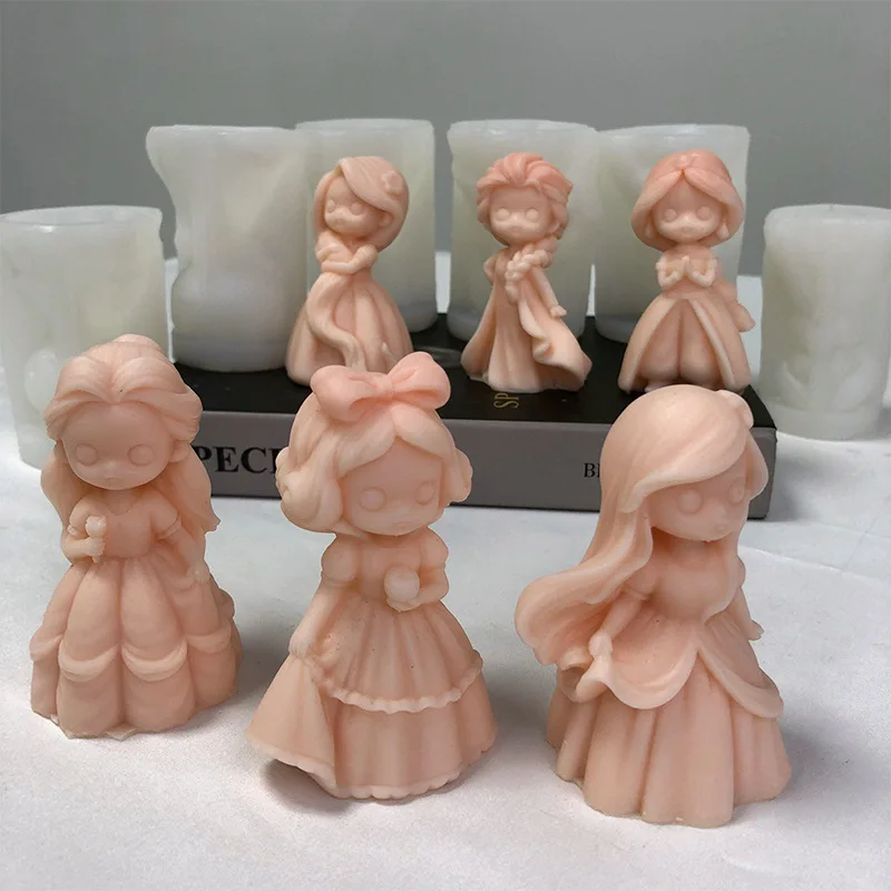 6 Prinzessin Puppe Silikon Ker – Soap Making Business Bewertung und Preis