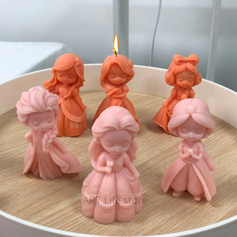 6 Prinzessin Puppe Silikon Ker – Soap Making Business Bewertung und Preis