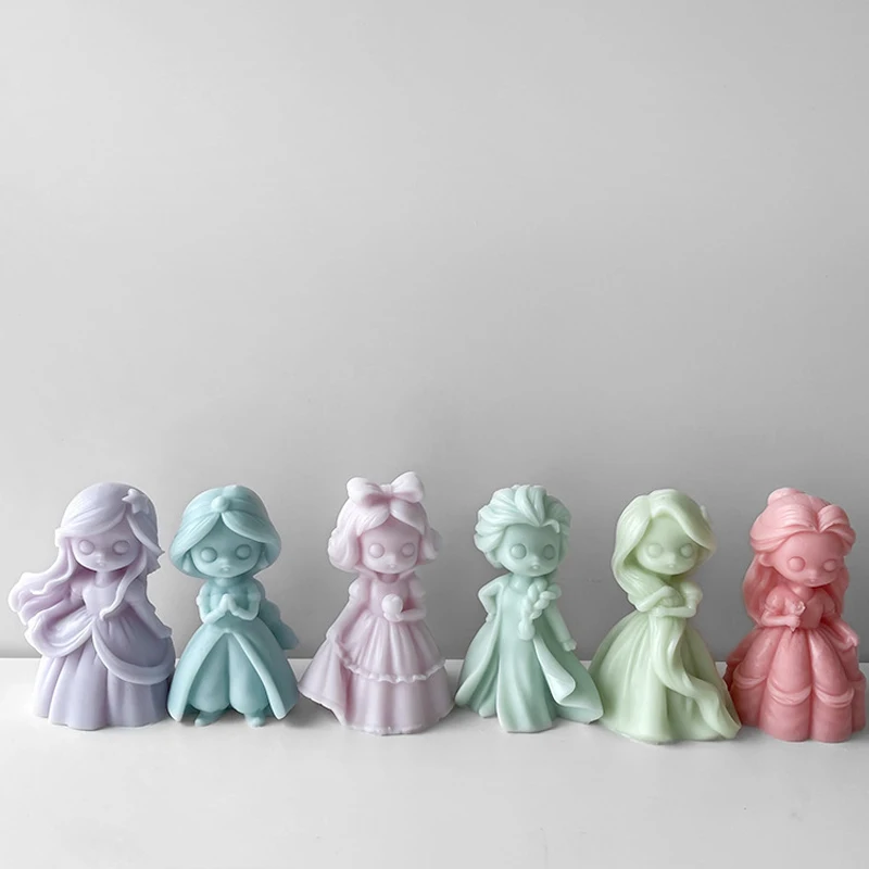 6 Prinzessin Puppe Silikon Ker – Soap Making Business Bewertung und Preis