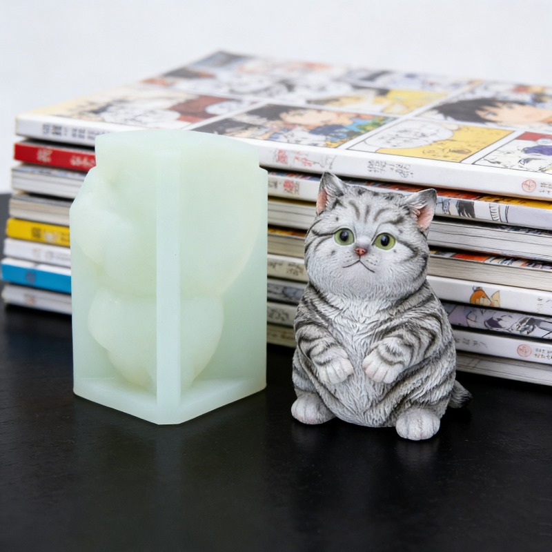 DIY Stehende Dicke Katze Silik – Soap Making Animal Fat Bewertung und Preis