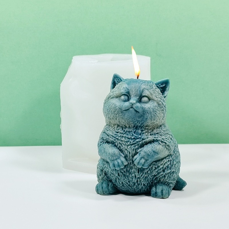 DIY Stehende Dicke Katze Silik – Soap Making Animal Fat Bewertung und Preis
