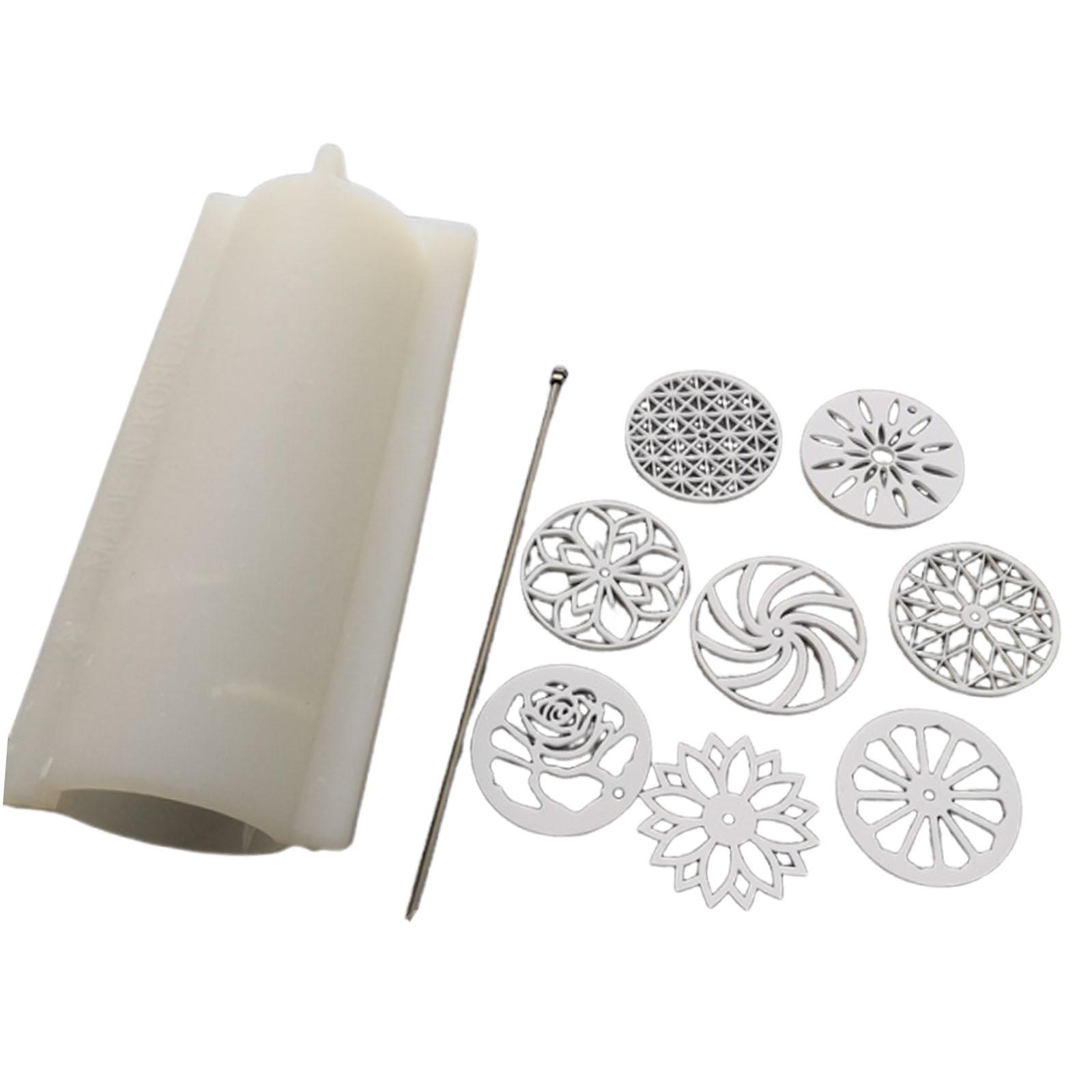 Silikon-Säulenform-Set mit Acr – Soap Making Youtube Bewertung und Preis