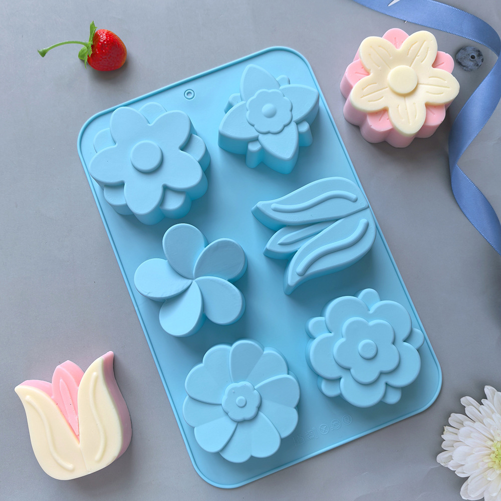 Verschiedene Blumen-Silikonfor – Soap Making Vendors Bewertung und Preis