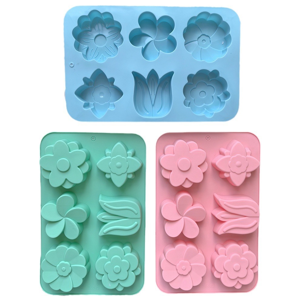 Verschiedene Blumen-Silikonfor – Soap Making Vendors Bewertung und Preis