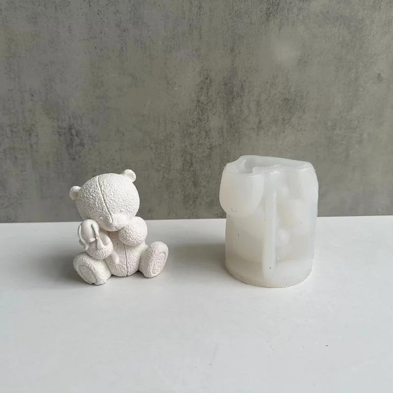 Gewebte Bär Kerze Silikonform  – Soap Making Business Bewertung und Preis
