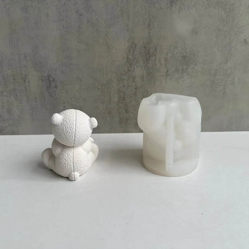 Gewebte Bär Kerze Silikonform  – Soap Making Business Bewertung und Preis