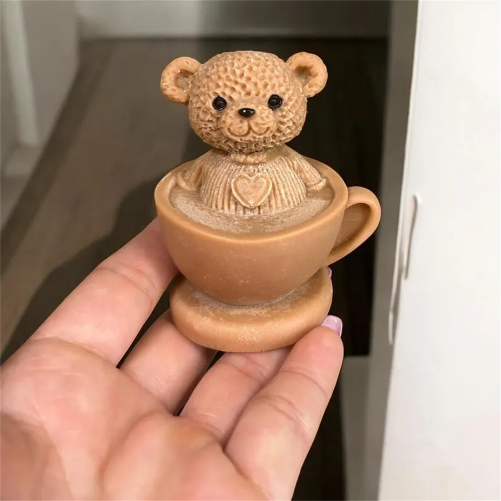 Teddybär in Tasse Silikonform  – Soap Making Jug Bewertung und Preis